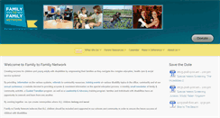 Desktop Screenshot of familytofamilynetwork.org