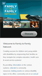 Mobile Screenshot of familytofamilynetwork.org